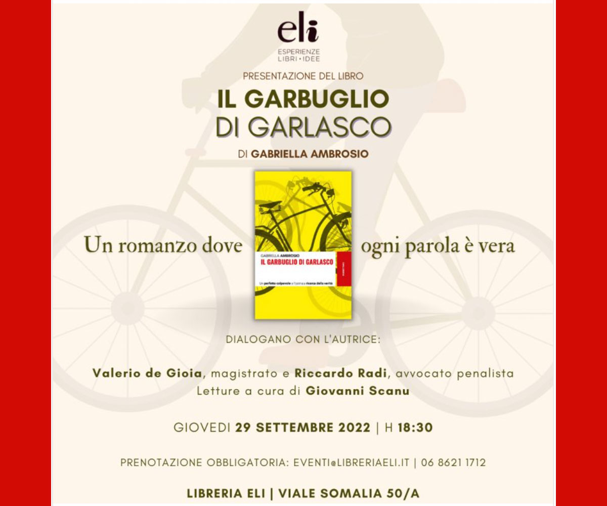 Appuntamento alla libreria Eli