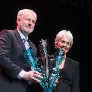 Bill con Joan Baez Bill con Joan Baez